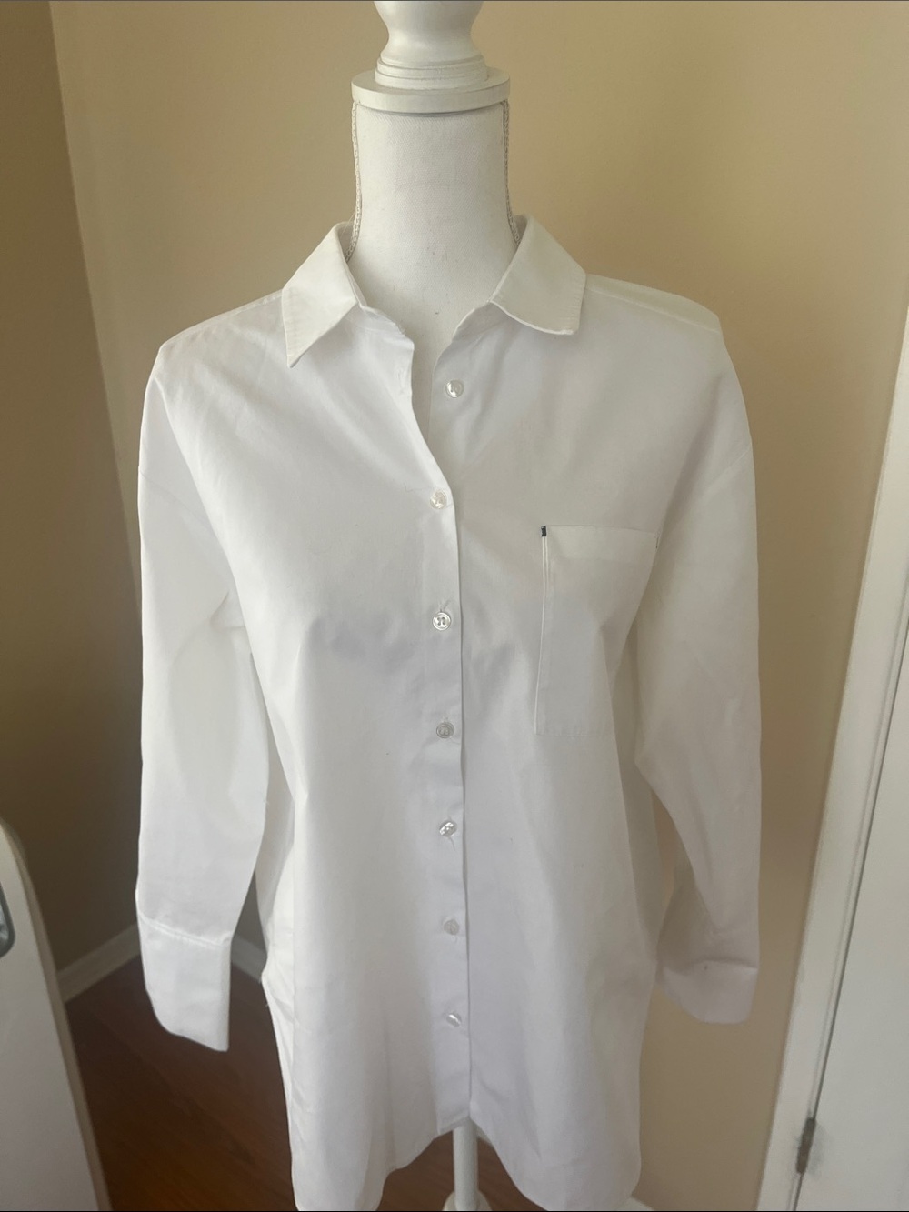 Ipekyol Paris blouse tie pleated back accents long cuffs